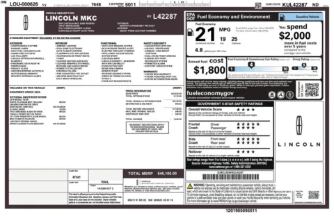 Another view of 2019 Lincoln MKC Reserve for sale in Gurnee, IL at CarWise Gurnee