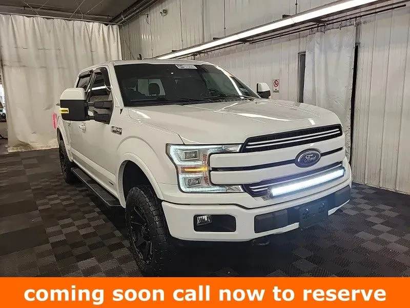 White 2019 Ford F-150 Lariat for sale in Gurnee, IL