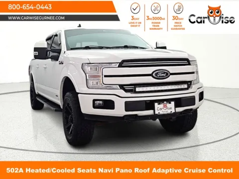 White 2019 Ford F-150 Lariat for sale in Gurnee, IL