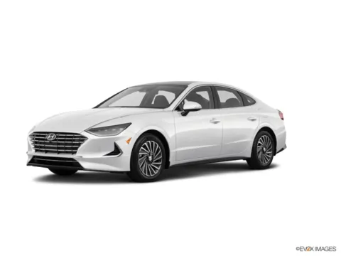 White 2020 Hyundai Sonata Hybrid Limited for sale in Gurnee, IL