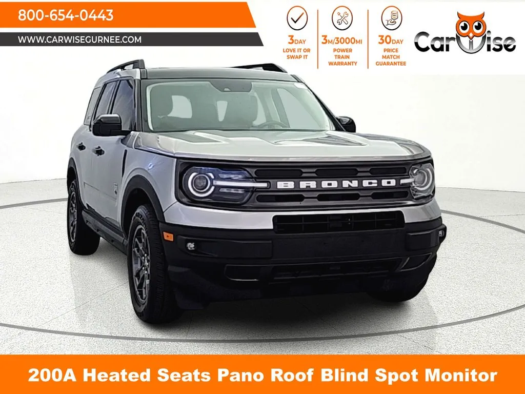 Silver 2021 Ford Bronco Sport Big Bend for sale in Gurnee, IL
