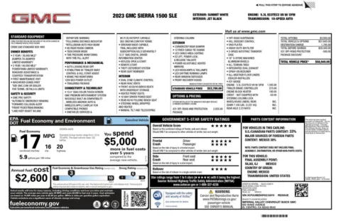 Another view of 2023 GMC Sierra 1500 SLE for sale in Gurnee, IL at CarWise Gurnee