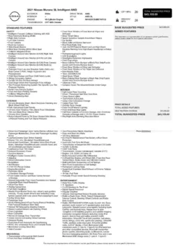 Another view of 2021 Nissan Murano SL for sale in Gurnee, IL at CarWise Gurnee