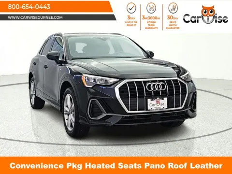 Black 2021 Audi Q3 Premium for sale in Gurnee, IL