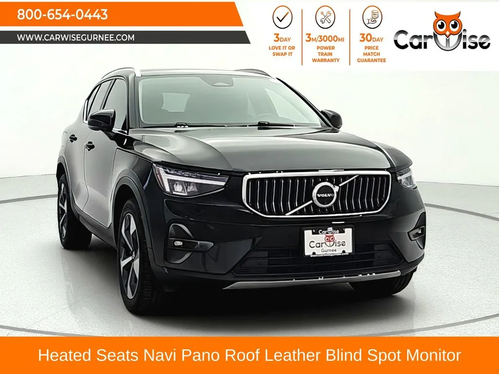 Black 2024 Volvo XC40 B5 Plus Bright Theme for sale in Gurnee, IL
