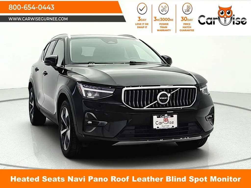 Black 2024 Volvo XC40 B5 Plus Bright Theme for sale in Gurnee, IL