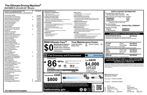 Another view of 2023 BMW iX xDrive50 for sale in Gurnee, IL at CarWise Gurnee