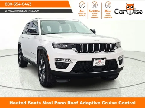 White 2023 Jeep Grand Cherokee 4xe for sale in Gurnee, IL