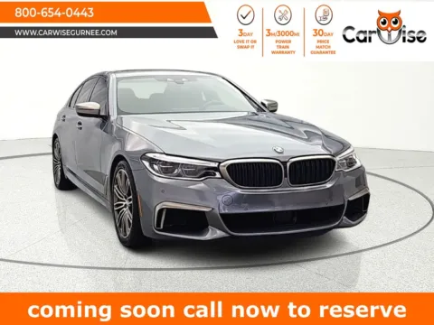 Gray 2018 BMW 5 Series M550i xDrive for sale in Gurnee, IL