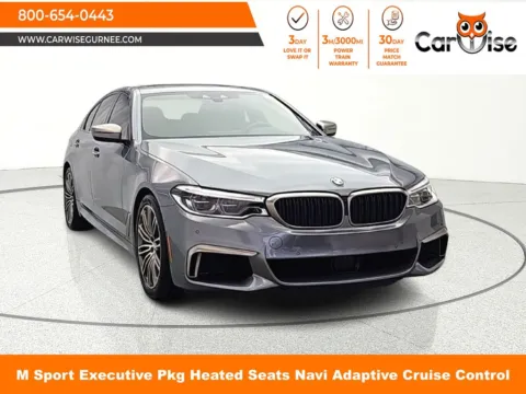 Gray 2018 BMW 5 Series M550i xDrive for sale in Gurnee, IL
