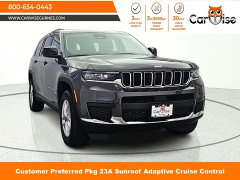 Gray 2023 Jeep Grand Cherokee L Laredo for sale in Gurnee, IL