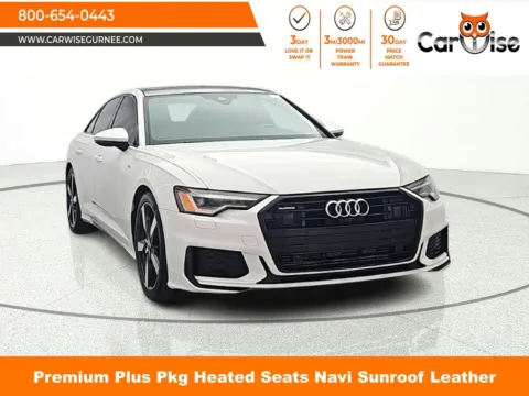 White 2020 Audi A6 3.0T Premium Plus for sale in Gurnee, IL