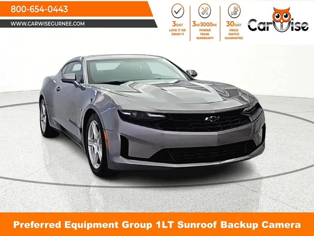 Gray 2023 Chevrolet Camaro 1LT for sale in Gurnee, IL