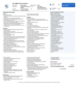 Another view of 2017 BMW 4 Series 430i xDrive for sale in Gurnee, IL at CarWise Gurnee