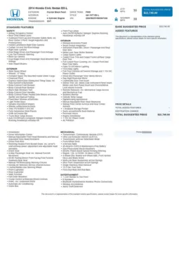 Another view of 2014 Honda Civic EX-L for sale in Gurnee, IL at CarWise Gurnee