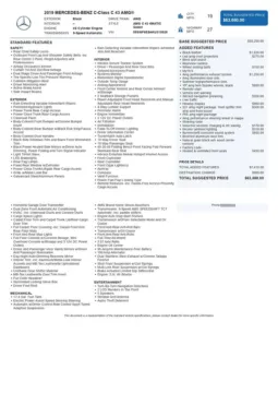 Another view of 2019 Mercedes-Benz C-Class C 43 AMG for sale in Gurnee, IL at CarWise Gurnee