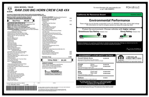 Another view of 2024 Ram 2500 Big Horn for sale in Gurnee, IL at CarWise Gurnee