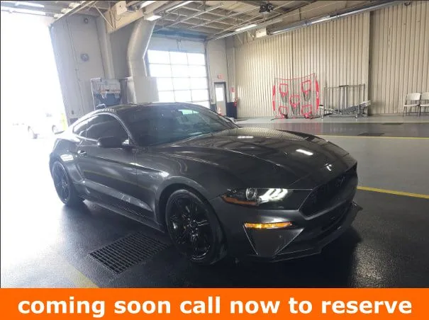 Gray 2018 Ford Mustang EcoBoost for sale in Gurnee, IL