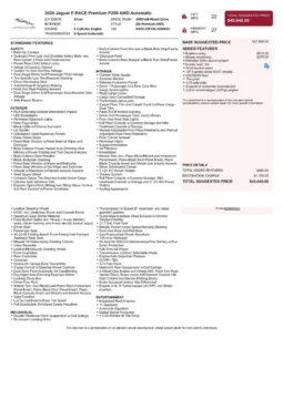 Another view of 2020 Jaguar F-PACE 25t Premium for sale in Gurnee, IL at CarWise Gurnee