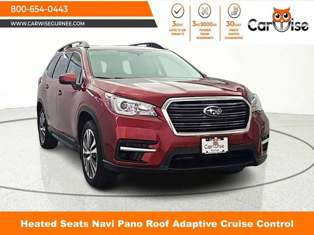 Red 2019 Subaru Ascent Premium for sale in Gurnee, IL