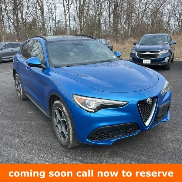 Blue 2018 Alfa Romeo Stelvio Ti for sale in Gurnee, IL