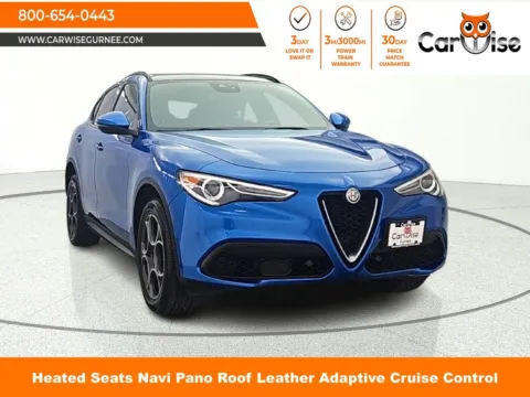 Blue 2018 Alfa Romeo Stelvio Ti for sale in Gurnee, IL