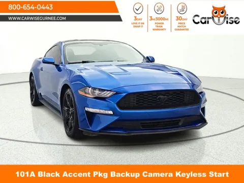 Blue 2020 Ford Mustang EcoBoost for sale in Gurnee, IL
