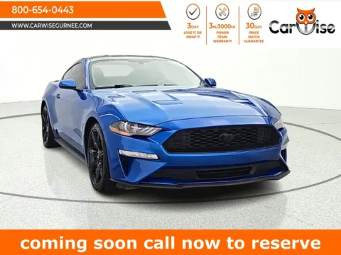 Blue 2020 Ford Mustang EcoBoost for sale in Gurnee, IL