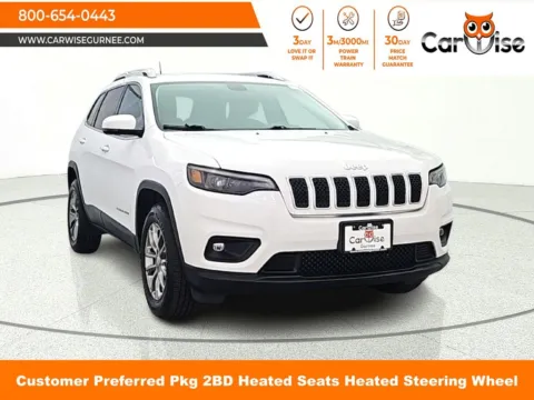 White 2020 Jeep Cherokee Latitude Plus for sale in Gurnee, IL