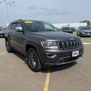 Gray 2017 Jeep Grand Cherokee Limited for sale in Gurnee, IL