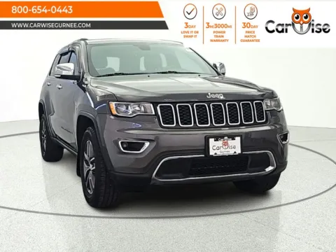 Gray 2017 Jeep Grand Cherokee Limited for sale in Gurnee, IL