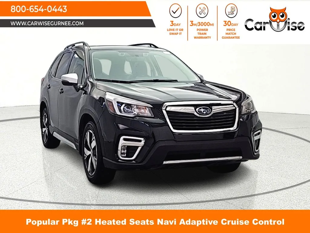 Black 2020 Subaru Forester Touring for sale in Gurnee, IL