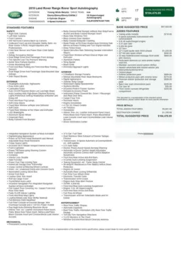 Another view of 2019 Land Rover Range Rover Sport Autobiography for sale in Gurnee, IL at CarWise Gurnee