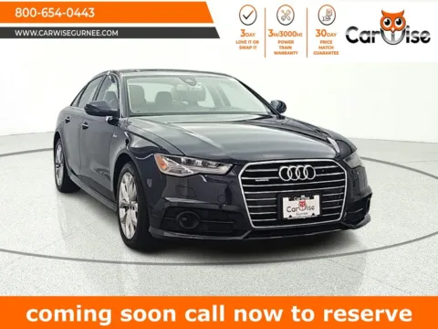 Black 2018 Audi A6 3.0T Premium Plus for sale in Gurnee, IL