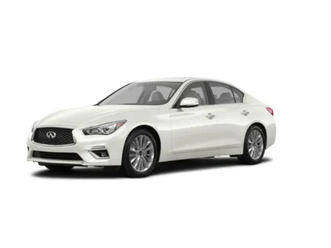 White 2023 INFINITI Q50 LUXE for sale in Gurnee, IL