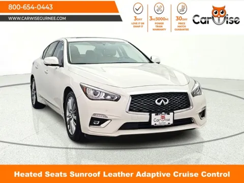 White 2023 INFINITI Q50 LUXE for sale in Gurnee, IL