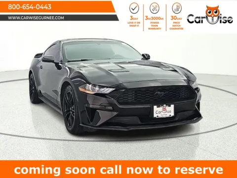 Black 2019 Ford Mustang EcoBoost for sale in Gurnee, IL