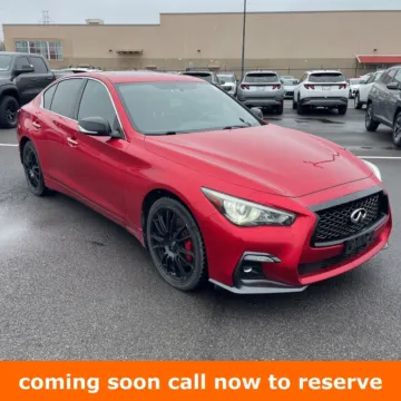 Red 2019 INFINITI Q50 Red Sport 400 for sale in Gurnee, IL