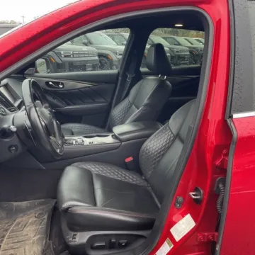 Another view of 2019 INFINITI Q50 Red Sport 400 for sale in Gurnee, IL at CarWise Gurnee