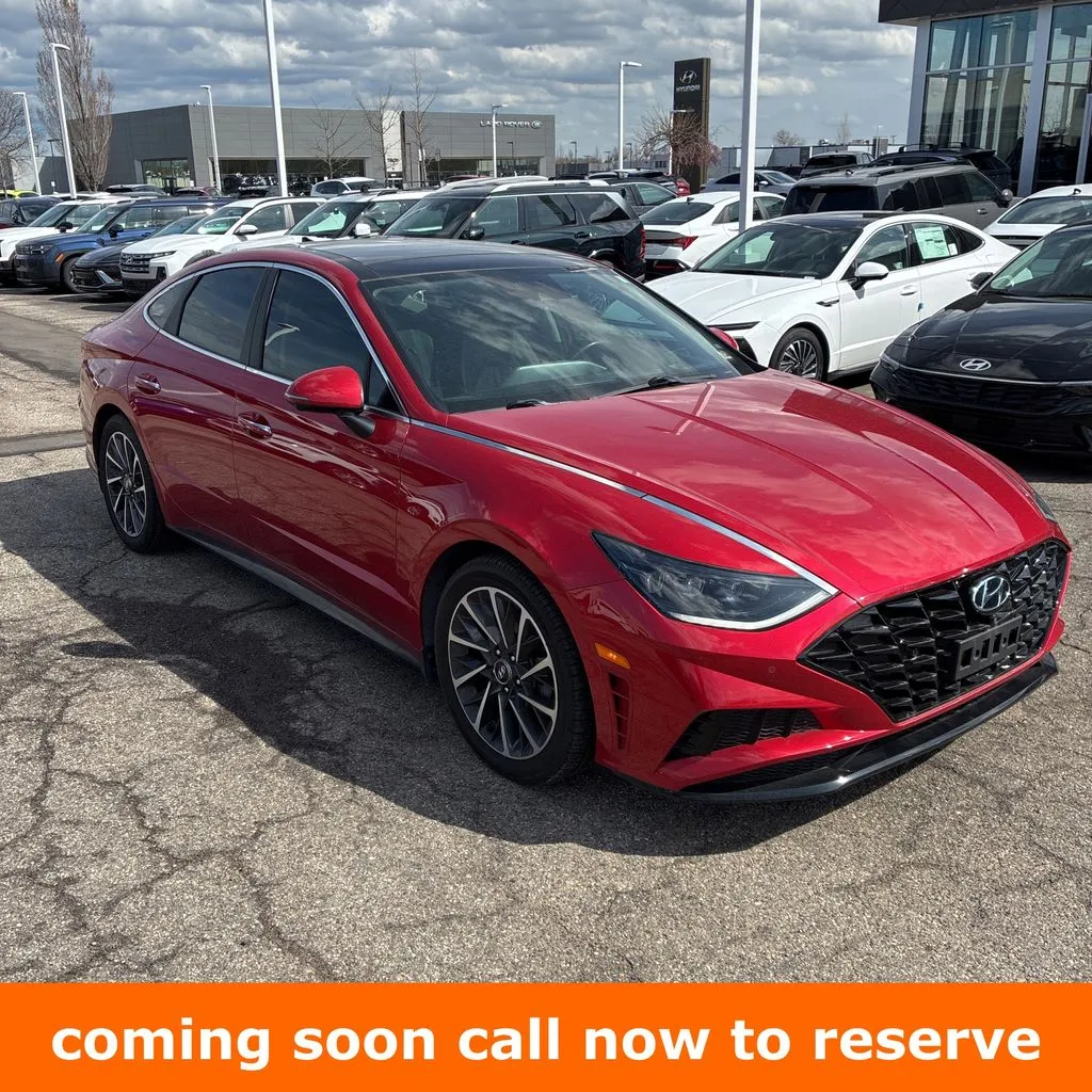 Red 2020 Hyundai Sonata Limited for sale in Gurnee, IL