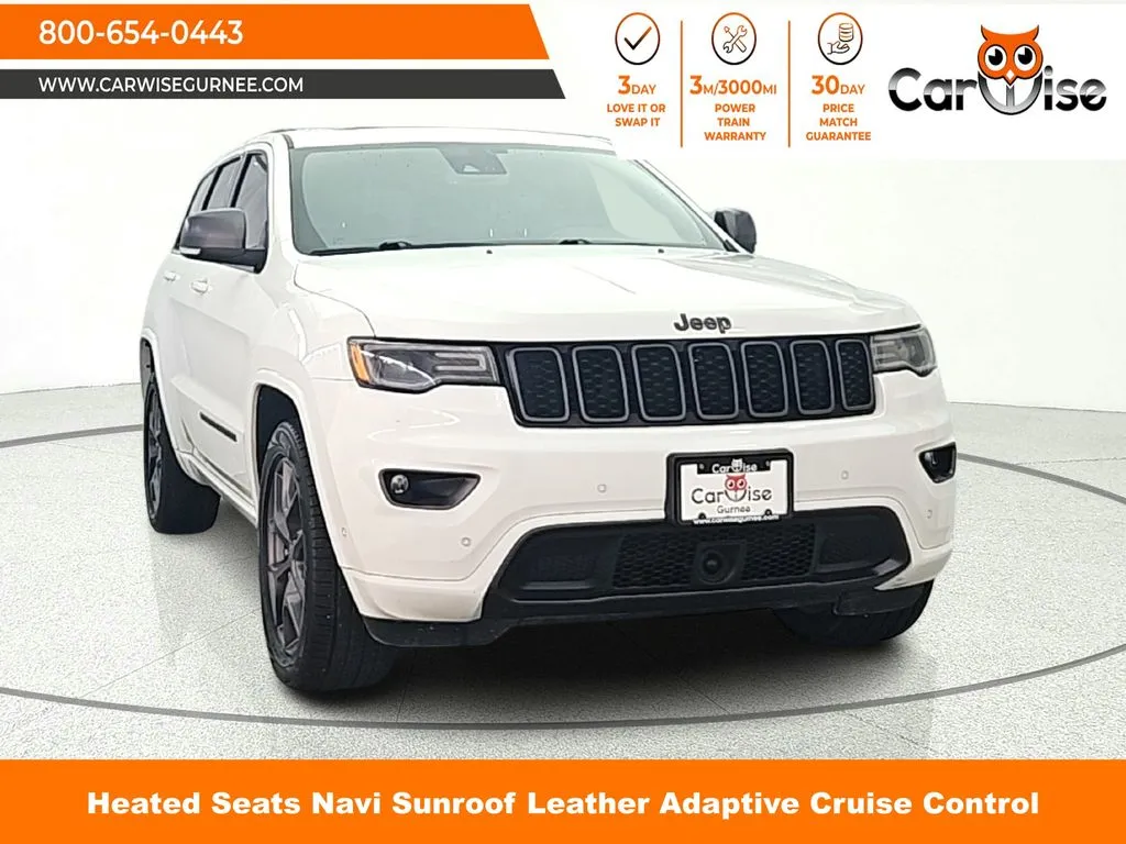 2021 Jeep Grand Cherokee 80th Anniversary Edition