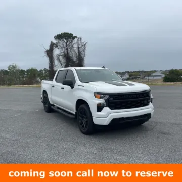 White 2024 Chevrolet Silverado 1500 Custom for sale in Gurnee, IL