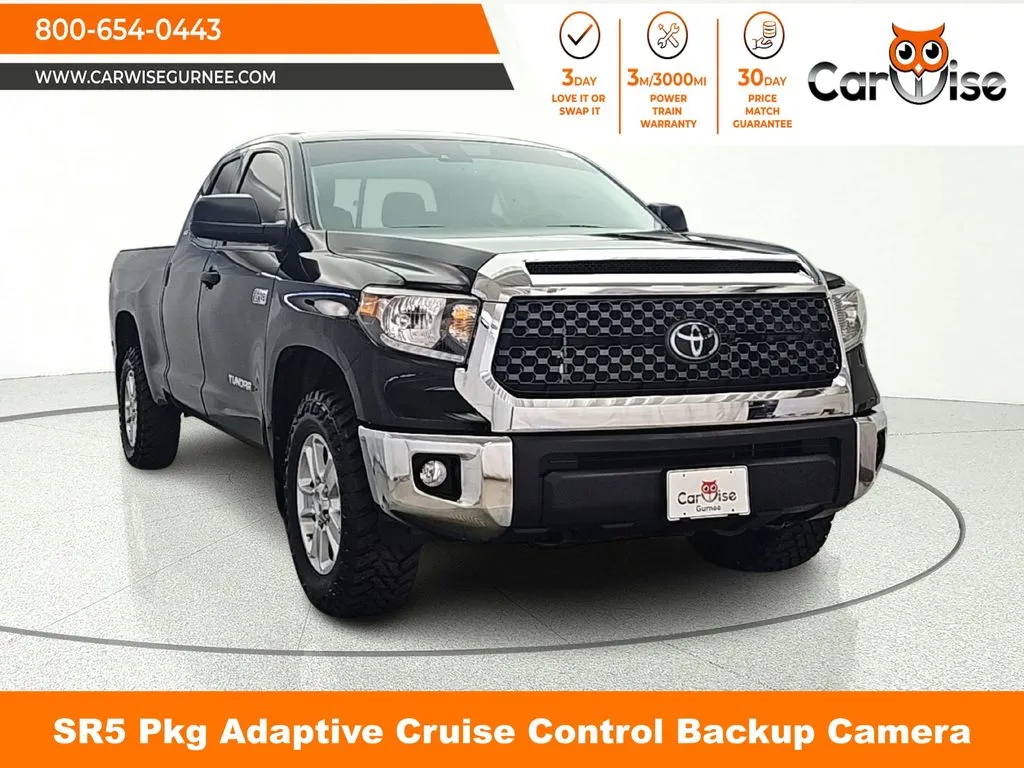 Black 2021 Toyota Tundra SR5 for sale in Gurnee, IL