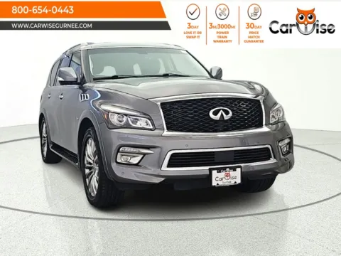 Gray 2015 INFINITI QX80 for sale in Gurnee, IL