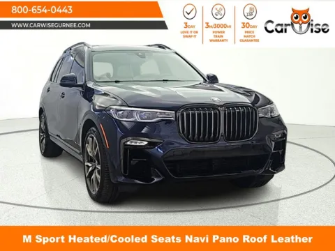 Blue 2021 BMW X7 M50i for sale in Gurnee, IL