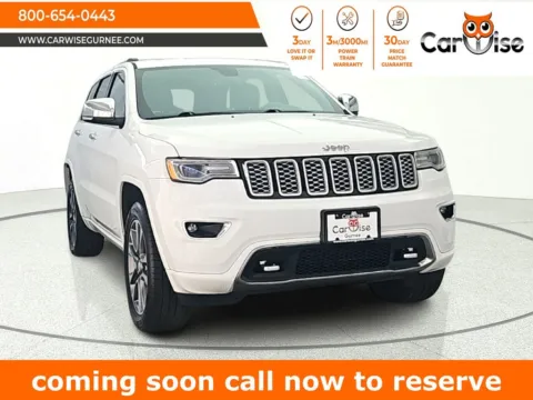 White 2018 Jeep Grand Cherokee Overland for sale in Gurnee, IL