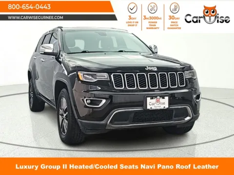 Black 2017 Jeep Grand Cherokee Limited for sale in Gurnee, IL
