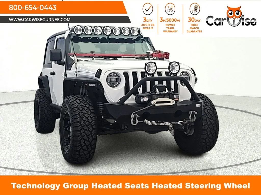 White 2020 Jeep Wrangler Sport S for sale in Gurnee, IL