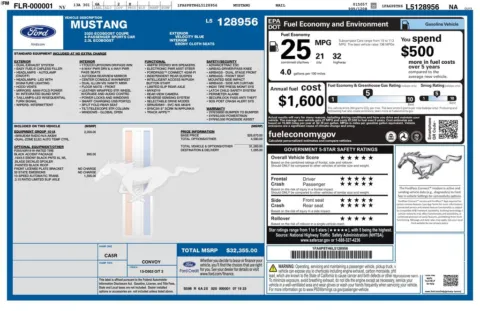 Another view of 2020 Ford Mustang EcoBoost for sale in Gurnee, IL at CarWise Gurnee