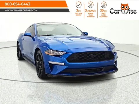 Blue 2020 Ford Mustang EcoBoost for sale in Gurnee, IL